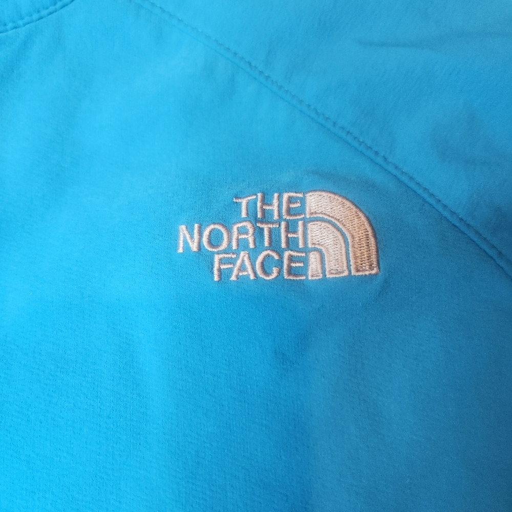 The North Face Summit Series Apex Full Zip Womens Size Medium Jacket Light Blue - Picture 4 of 10